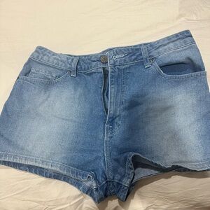 Denim Blue Women's Shorts